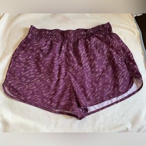Athletic Works Women's Purple Athletic Shorts